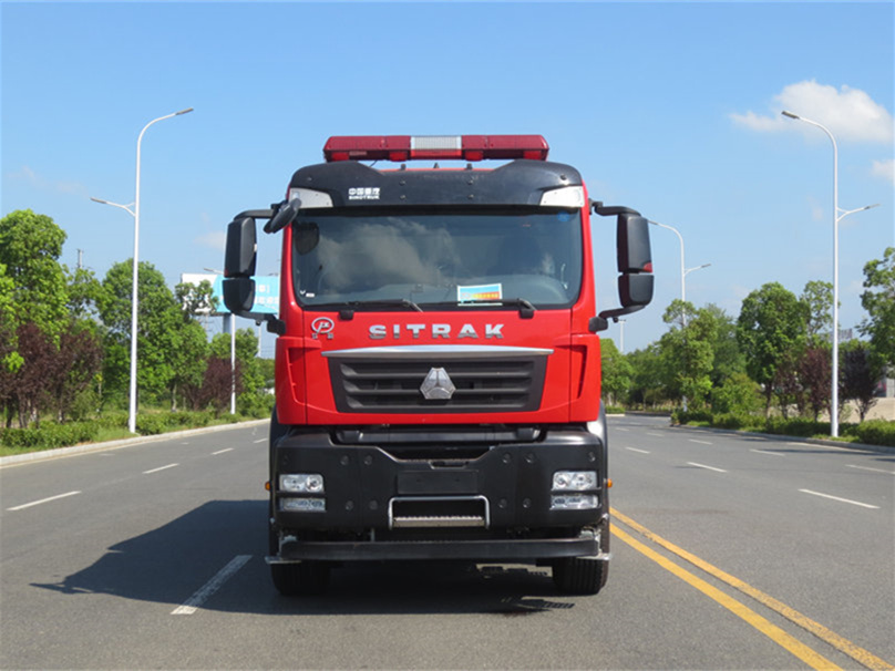 豪沃后雙橋泡沫消防車(chē)(12.8噸)圖片